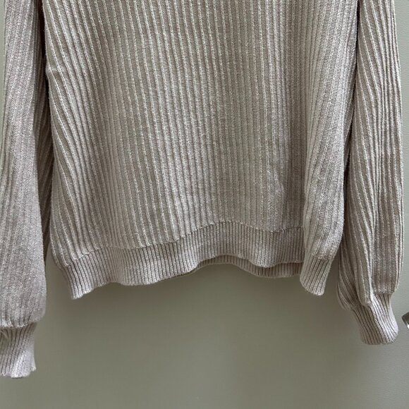 Frank & Oak Women’s Crew Neck Ribbed Knit Sweater - Picture 2 of 4